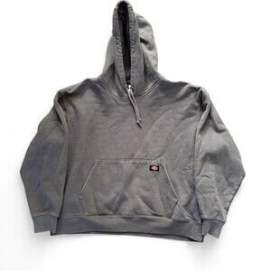 Dickies Gray Hoodie 2 Xl Faded